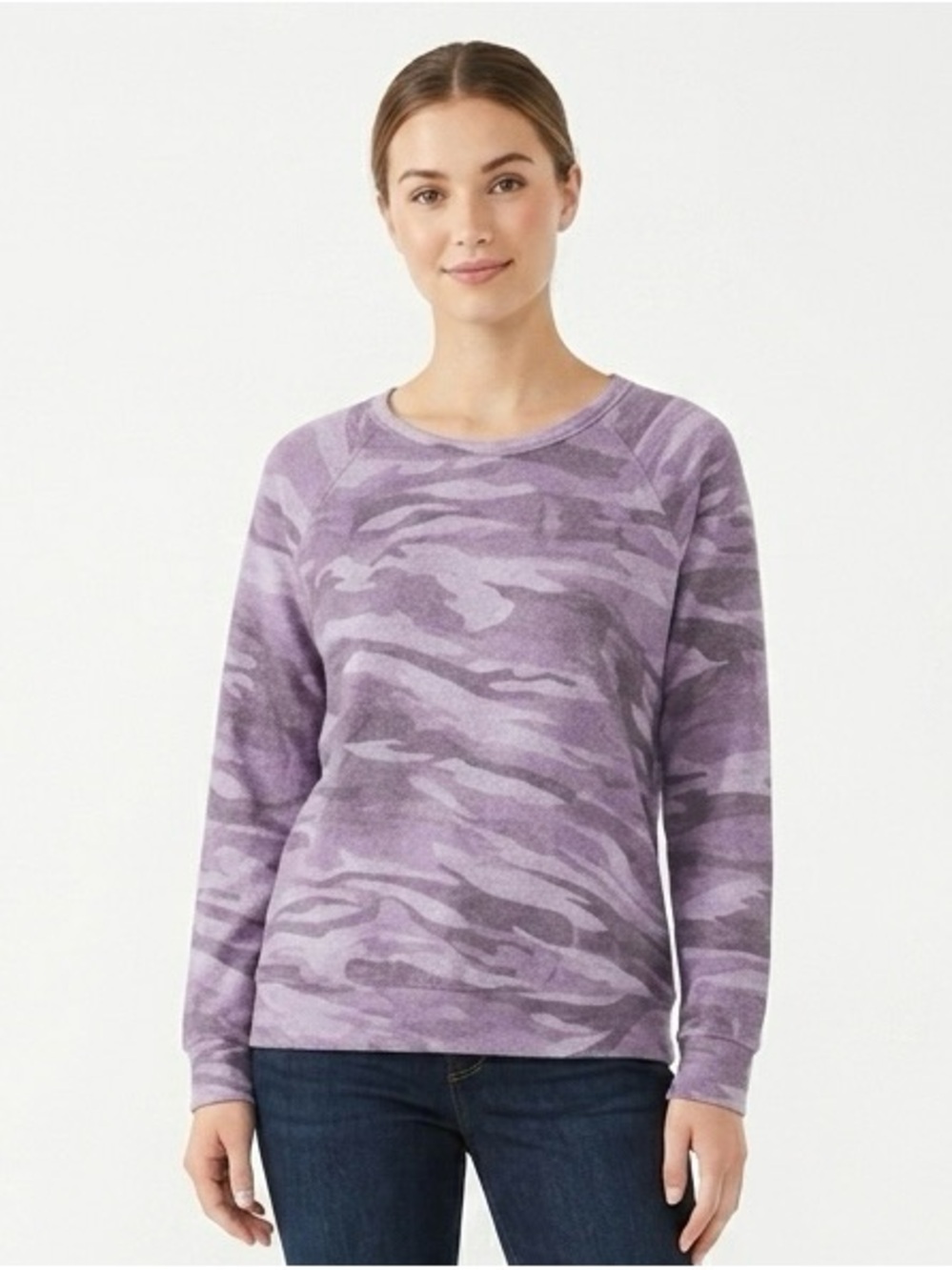 Buffalo David Bitton | Lavender Purple Crewneck Sweater Extra Soft